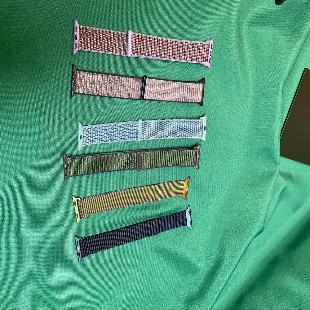 Colorful Mesh Watch Bands Set of 6